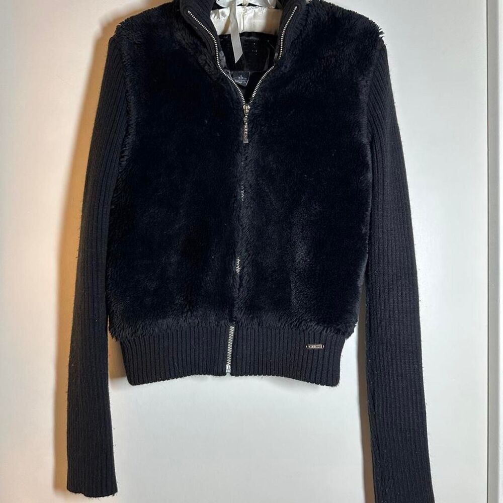 Guess Women's Black and Navy Jacket